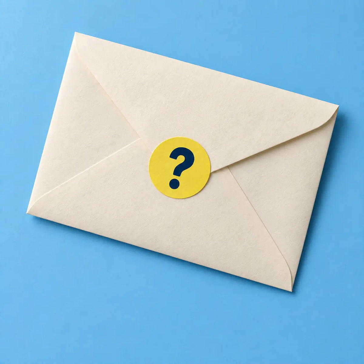 A sealed Sidequest letter envelope